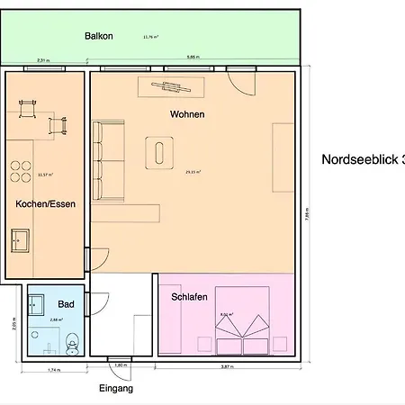 Nordseeblick 31 Appartamento Norderney